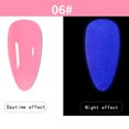 thumbnail image 5 of WIFKLSIIPG Gel Nail Polish 9 Colors Neon Luminous Gel Polish Fluorescent Bright Colors Pink Neon Yellow Green Purple Soak Nail Polish Kit Fluorescent Color Nail Polish Popular Color Nail 8ML, 5 of 5