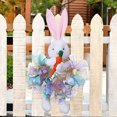 thumbnail image 2 of Wall Decorations for Living Room,Spring Wreaths for Front Door Easter Front Door Wreath Easter Bunny Dolls Wreath Spring Easter Decorations with Ribbon for Door Walls Home Decoration, 2 of 9