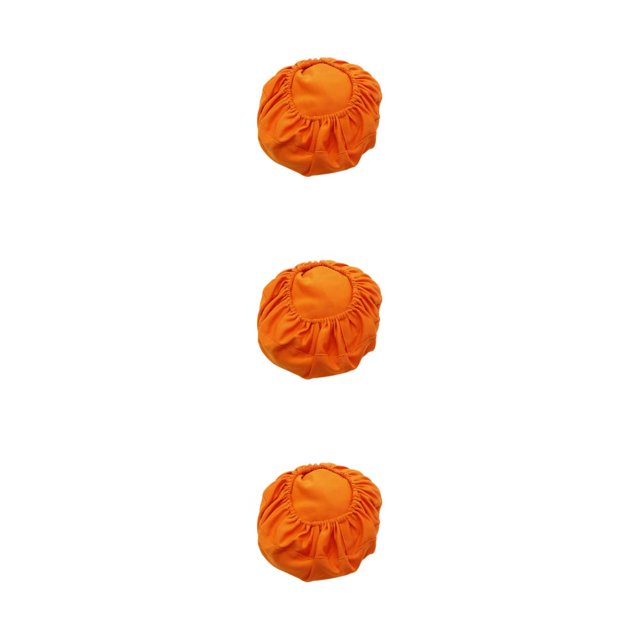 Decodeary Chair Cover Set Easy To Install Soft And Comfortable Durable And Dustproof Made orange 3Set