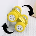 thumbnail image 4 of Yellow Double Sided Flip Shock Friction Car For Children Age 3 Plus Birthday Gift Inertial Motion Toy Vehicle Abs Plastic Durable Portable Play Fun, 4 of 7