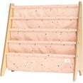 thumbnail image 1 of 3 Sprouts Étagère à Livres pour Enfants en Tissu Recyclé, Rangement Organisateur en Argile Terrazzo pour 3 Ans et Plus, 1 of 5