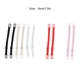 thumbnail image 3 of tredstone 6 Pcs Bretelles de Soutien-Gorge pour Femme Couleur Unie Bretelles Réglables Flexibles Clip Rouge, 3 of 6
