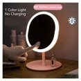 thumbnail image 2 of Makeup Mirror LED Vanity Mirrors Three Lights Cosmetic Miroir With Touch Stand Mirror Adjustable Lighted Make Up Desk Mirrors ,Widely Use, 2 of 7