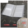 thumbnail image 2 of facefd PVC Jewelry Storage Organizer for Earrings Album Cards 84 Grids 10 Bags 35g, 2 of 9