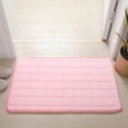 thumbnail image 1 of weibbin Pad Bathroom Shower Rugs - Non-Slip Absorbent Soft Machine Washable Shower Mats for Living Room, Bedroom, Bathroom, Home Decor, 50x80cm, 1 of 5