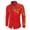 Rouge, variante sur Pisexur Chemise à Manches Longues pour Hommes, Tissu de Haute Qualité, T-Shirt à Manches Longues, Mode Décontractée, Sport, Imprimé, Slim, Col à Revers, Noir, 2TG