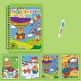 thumbnail image 1 of Magic Water Reveal Coloring Set Reusable Painting Kit for s Creative Art Activity Travel Friendly Washable Doodle Toy Educational Gift, 1 of 6