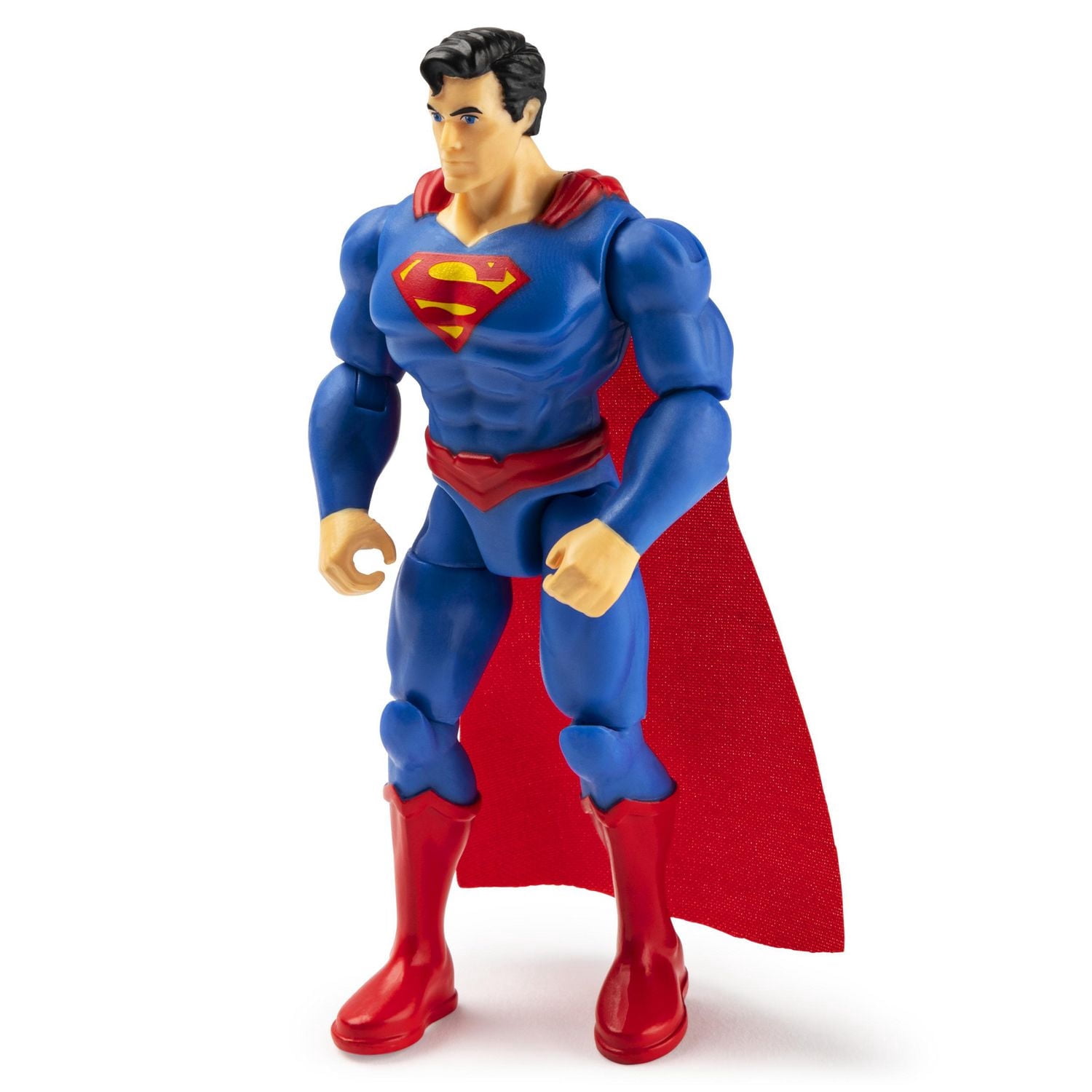 DC Comics, Figurine articulée SUPERMAN de 10 cm avec 3 accessoires mystère