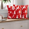 thumbnail image 3 of Hbdhejl Christmas Cushion Cover 45 X 45 Cm Christmas Cushion Cover 45 X 45 Cm Christmas Decoration Cushion Cover Christmas Cushion Cover Christmas Decoration, 3 of 6