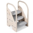 thumbnail image 1 of Gymax Toddler Step StoolAdjustable 3-Step Helper Stool w/ Safety Handles&Non-slip Pad, 1 of 10