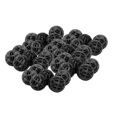 thumbnail image 2 of Jinsinto 100pcs Aquarium Bio Balls Fish Tank Filters Black 16mm, 2 of 4