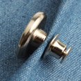 thumbnail image 3 of 12 7mm Metal Snap Jeans Buttons Replacement Repair Studs w/Screwdriver No Sewing Copper Glossy, 3 of 7