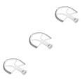 thumbnail image 2 of bedienty Edge Beater Paddle With Flexible Silicone Edge Stand Mixers Accessories Flexible Baking Tool Machine Replacement show as picture show as picture 3Set, 2 of 6