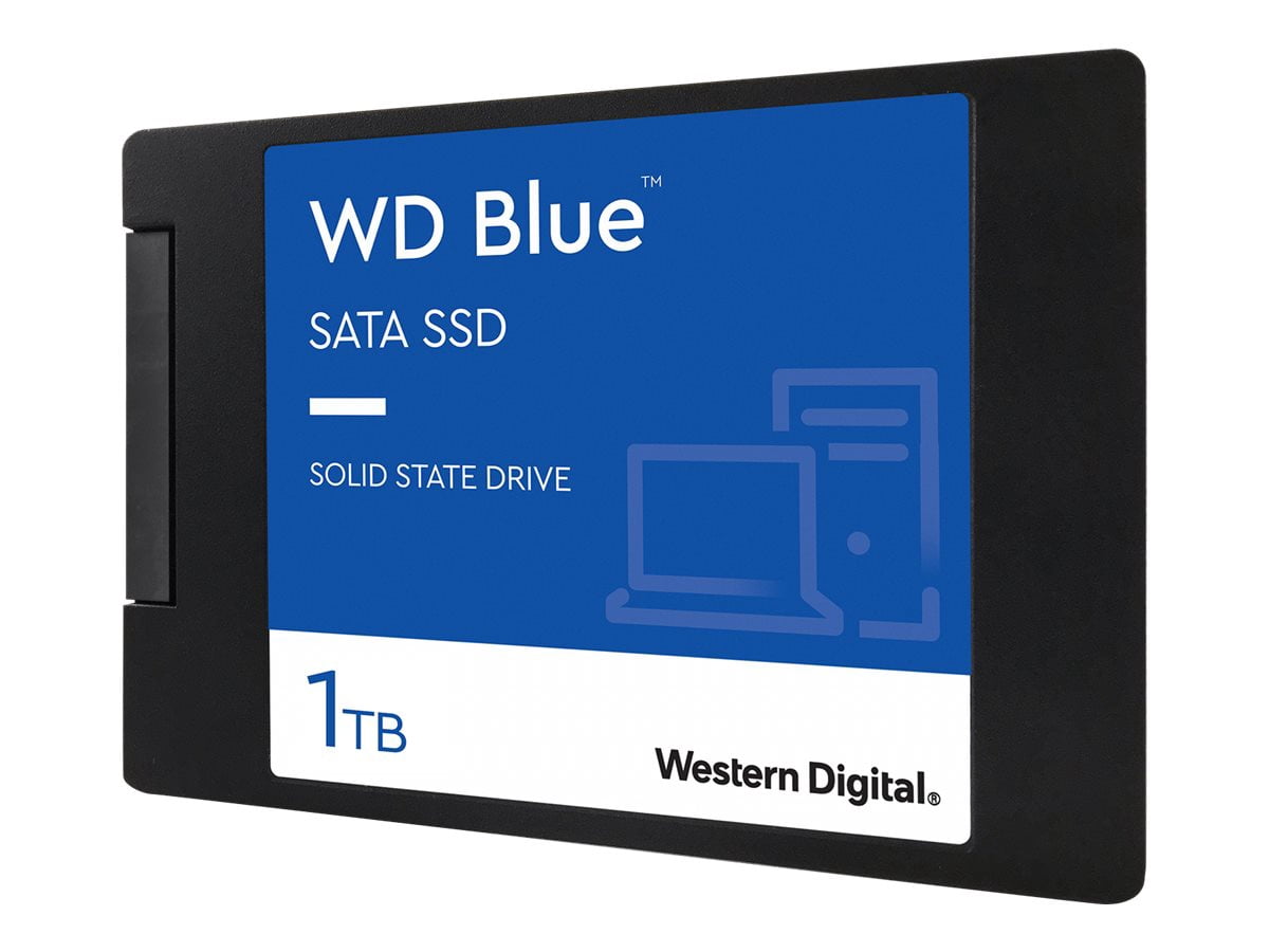WD Blue 3D NAND SATA SSD WDS100T2B0A - SSD - 1 TB - internal - 2.5