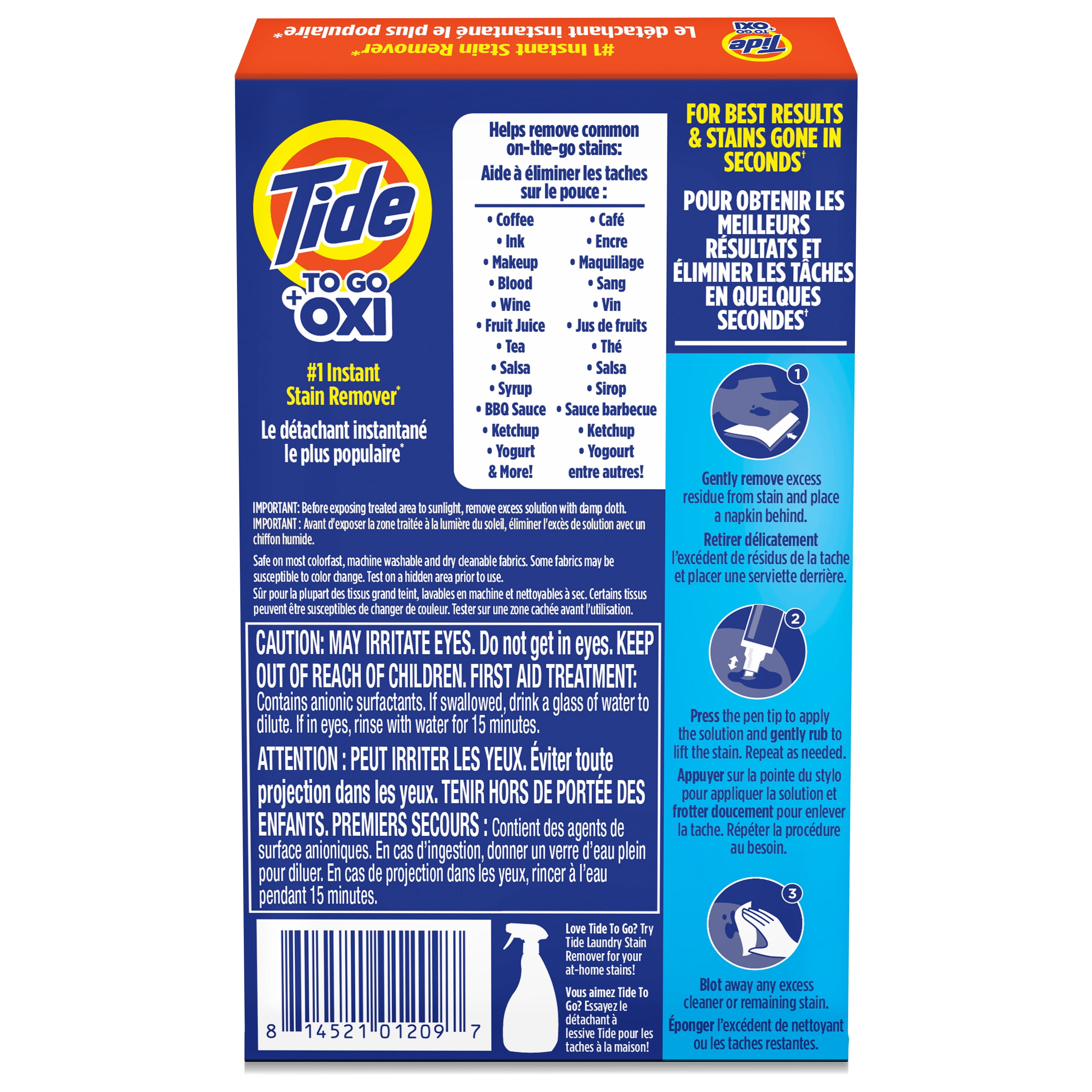 5ct Tide to Go Portable, comme un stylo