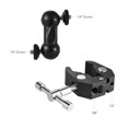 thumbnail image 4 of Dual Ballhead Arm Super Clamp Mount Multi-functional Double Ball Adapter for DSLR Camera Monitor LED, 4 of 8