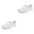 thumbnail image 3 of Youkk Slip-Resistant Chef Shoes for Men Waterproof and Oil Proof Size 37 White 39 Yards 2Set, 3 of 6
