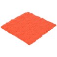thumbnail image 1 of Bubbles Non-Slip Square Shower Mat Solid Orange 20″L X 20″W, 1 of 4