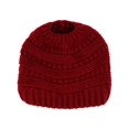 thumbnail image 1 of CTM® Tuque Tricotée Queue de Cheval d'Hiver (Femmes), 1 of 2