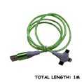 thumbnail image 2 of Dvkptbk Data Cable Fast Charging Three-In-One Retractable USB Charging Cable for Android,, Type-C Data Cable Sports Safety, 2 of 2