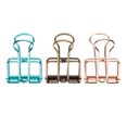 thumbnail image 1 of Gupbes Multi‑Color Binder Clips, Hollow Binder Clips, Firm For Office Kitchen, 1 of 8