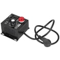 thumbnail image 2 of AC Voltage Regulator, SCR Voltage Dimmer, Anti-surge High Current AC110/220V For Household Appliances Speed Regulation Factories Dimming Applications AU Plug, 2 of 8