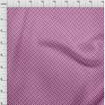 thumbnail image 4 of oneOone Velvet Fuschia Pink Fabric Geometric Sewing Craft Projects Fabric Prints by Yard 58 Inch Wide, 4 of 4