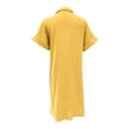 thumbnail image 4 of Gspmoly Robes pour Femmes, Robe à Manches Longues à Col en V Style Imprimé pour Dames, Robes de Soirée pour Femmes Offres des Fêtes, 4 of 5