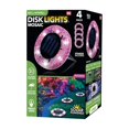 thumbnail image 2 of Refurbished As Seen On Tv Bell + Howell Solar Powered Mosaic Disk Light With Auto On/Off Lighting And Weatherproof - 4 Pack - Fuchsia PINK ONE SIZE, 2 of 4