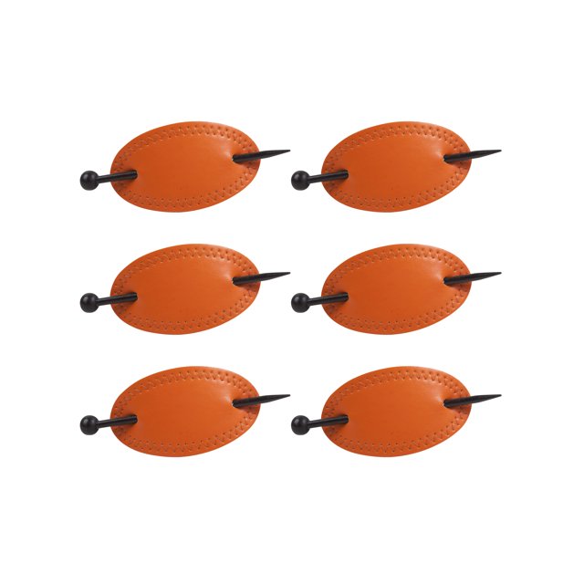Épingle à Cheveux Accessoire Bohème Épingle à Cheveux - Lot de 6 - Orange