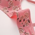 thumbnail image 4 of Comfy Bra Women Convertible Bra Feature V-Neck Bralette Bra Style W-240 Pinks-a S, 4 of 7