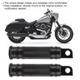 thumbnail image 4 of 2Pcs Aluminum Alloy Motorcycle Cnc Bike Foot Pegs Pedals Rest FootrestBlack, 4 of 8