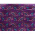 thumbnail image 4 of oneOone Georgette Viscose Fabric Fish Block Fabric Prints By Yard 42 Inch Wide, 4 of 4