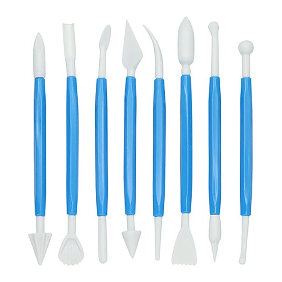Soft Pottery Plastic Cake Baking Embossing Set Tool Baking Printing Tool