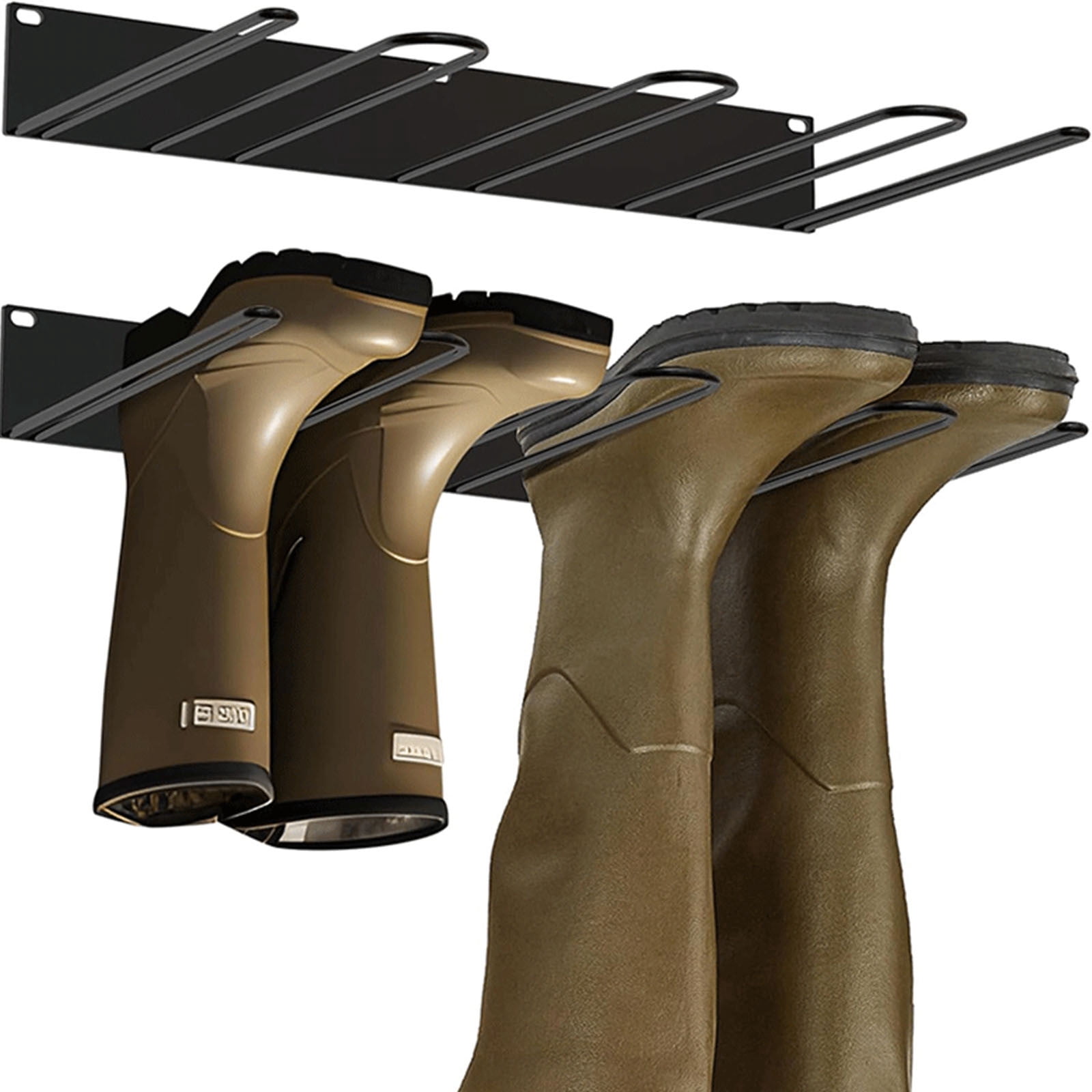 EGNMCR Shoe Rack,Shoe Rack for Closet Hangers Wall Mount Sturdy Metal Boot Rack Tall-Boot Boot Drying Rack For Closet Entryway Outdoor shoe rack