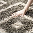thumbnail image 5 of Safavieh Moroccan Fringe Janella Tapis Géométrique Shag, 5 of 5