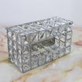 thumbnail image 4 of Mistaha Crystal Tissue Box Rectangular Decorative Tissue Box Holder Sparkling Tissue Holder Napkin Facial Tissue Holder Paper Towel Dispenser for Bathroom Dresser Table Car Store Office, 4 of 8