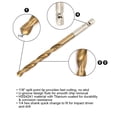 thumbnail image 3 of WorkPro Drill And Bit Set-11 Piece,Titanium Coated HSS Drill Bit, Cr-V Screwdriver Bit, 3 of 8