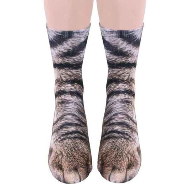 3D Novelty Animal Animal Printed Women Socks Socks Humor Aldult Stocking For Men Socks