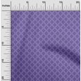 thumbnail image 2 of oneOone Rayon Bluish Violet Fabric Geometric Craft Projects Decor Fabric Printed By The Yard 56 Inch Wide, 2 of 4