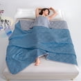 thumbnail image 2 of Hearth & Gear Blanket For Bed Soft Lightweight Summer Throw With Ice Silk Technology For Comfortable Sleep 150X200CM Lap Blanket for Women Soft Blanket Microfiber Twin Blanket Full Size Fuzzy Blanket, 2 of 7