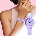 thumbnail image 4 of Easy Read Dial Watch Precise Timing Silicone Strap Durable Metal Material for Young People Students Both Genders, 4 of 4