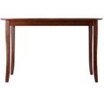 thumbnail image 3 of Pemberly Row 47" Transitional Solid Wood Dining Table in Walnut, 3 of 7