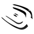 thumbnail image 3 of Front Bumper Spoiler Kit, Bumper Fog Light Cover Scracth Resistant Unique Aerodynamic 6pcs  For Cars, 3 of 8