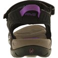 thumbnail image 3 of Teva Sandale en Polyester Noir / Gris pour Femmes Tirra - 9.5M, 3 of 4