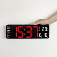 thumbnail image 1 of Meitianfacai 13 Inch Large Digital Clock With Temperature Date Auto DST Night Light Auto Brightness Dimmer, 1 of 2