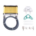 thumbnail image 2 of jinwen CNC Engine Oil Radiator 50 70 90 110cc for PRO Trail Dirt Bike Yellow, 2 of 9