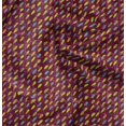 thumbnail image 1 of Soimoi Red Cotton Duck Fabric Abstracts Abstract Print Fabric by the Yard 42 Inch Wide, 1 of 6
