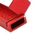 thumbnail image 4 of Aluminium Disinfection Box Case Dental Bur Burs Block Holder Autoclavable Dentist Tool Red, 4 of 8