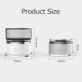 thumbnail image 3 of Eccomum Cafetière Machine à Espresso Portable Réservoir d'Eau en Tritan Mini Goutte à Goutte Électrique Cafetière d'Extérieur, 3 of 7